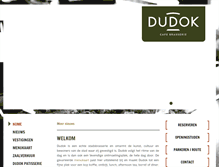 Tablet Screenshot of dudok.nl